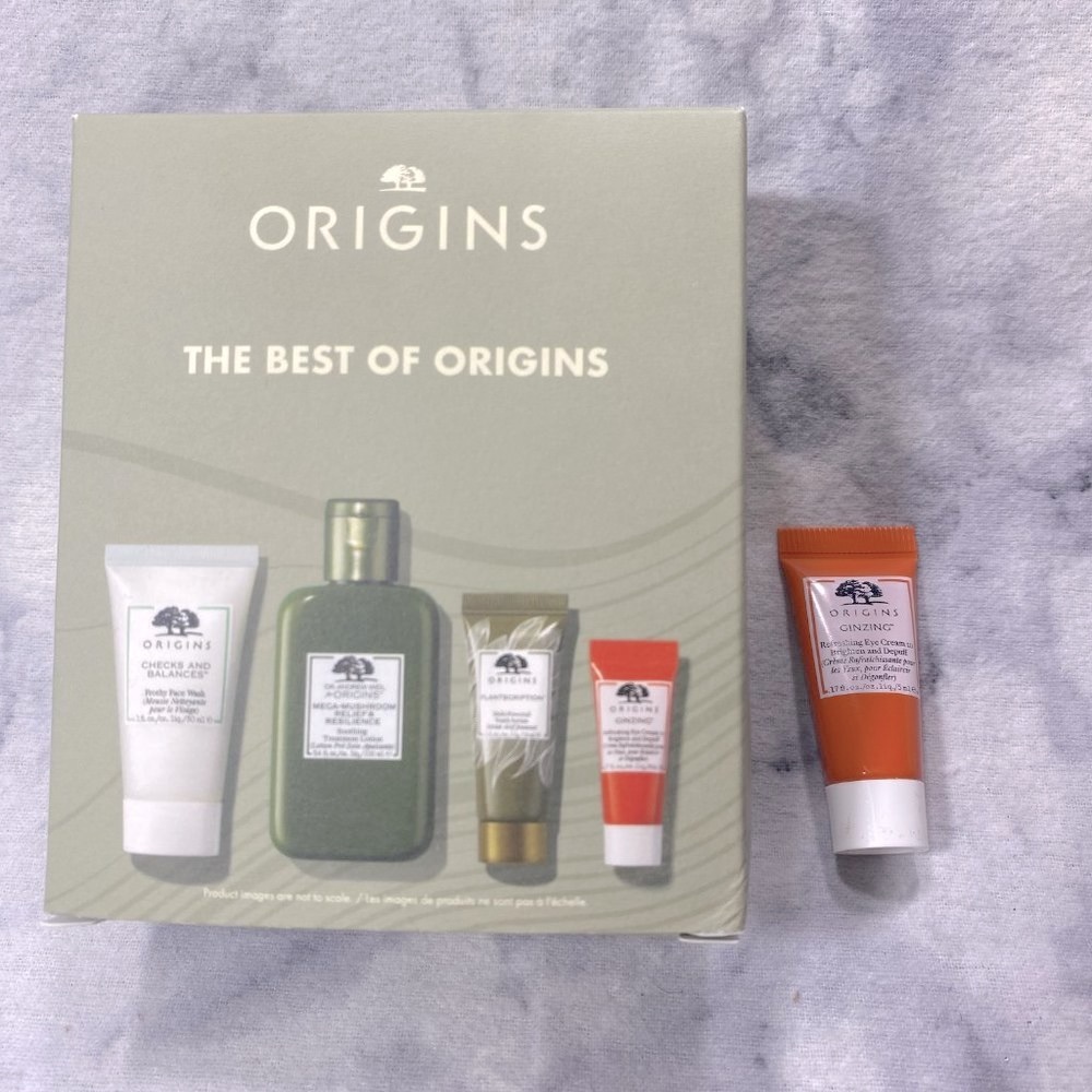 Origins The Best of Origins Skincare Set-Lotion,Wash,Cream,Serum-4pc-BOXED-NEW - Picture 7 of 16